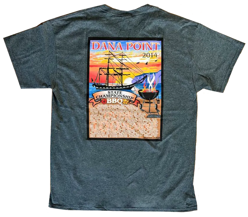 2014 Dana Point BBQ Championship T-shirt
