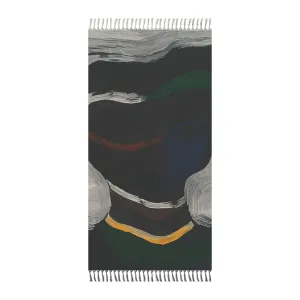 Abstract Art Face Beach Towel