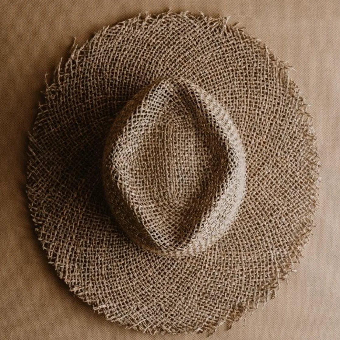 Acapulco Frayed Straw Hat X Sandoval
