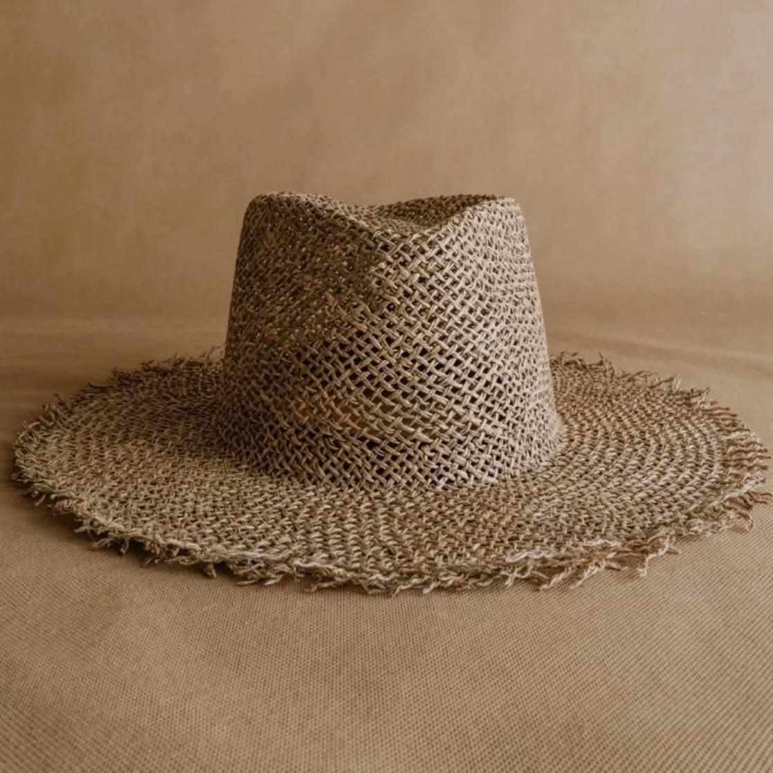 Acapulco Frayed Straw Hat X Sandoval
