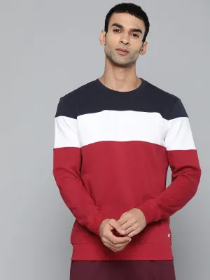 Alcis Men Casual Maroon Sweatshirts