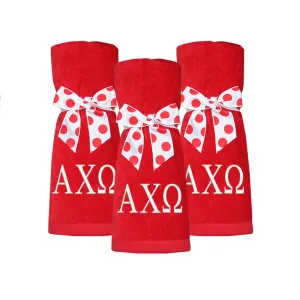 Alpha Chi Omega Beach Towel