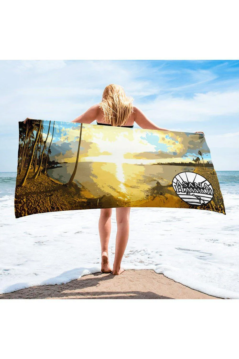 Anaeho'omalu Hawaii Beach Towel