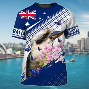 Australia, Love  Kookaburra - 3D Full Print - 504