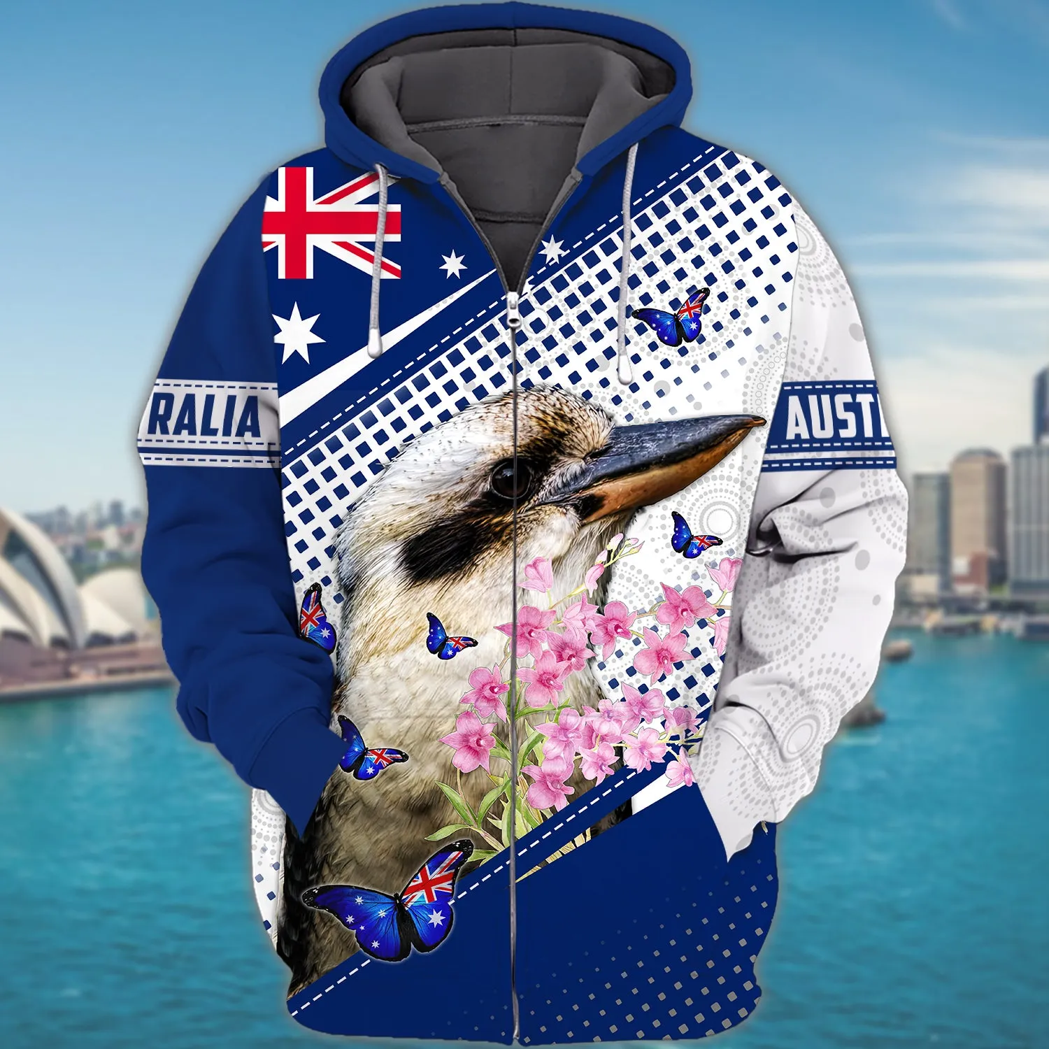 Australia, Love  Kookaburra - 3D Full Print - 504