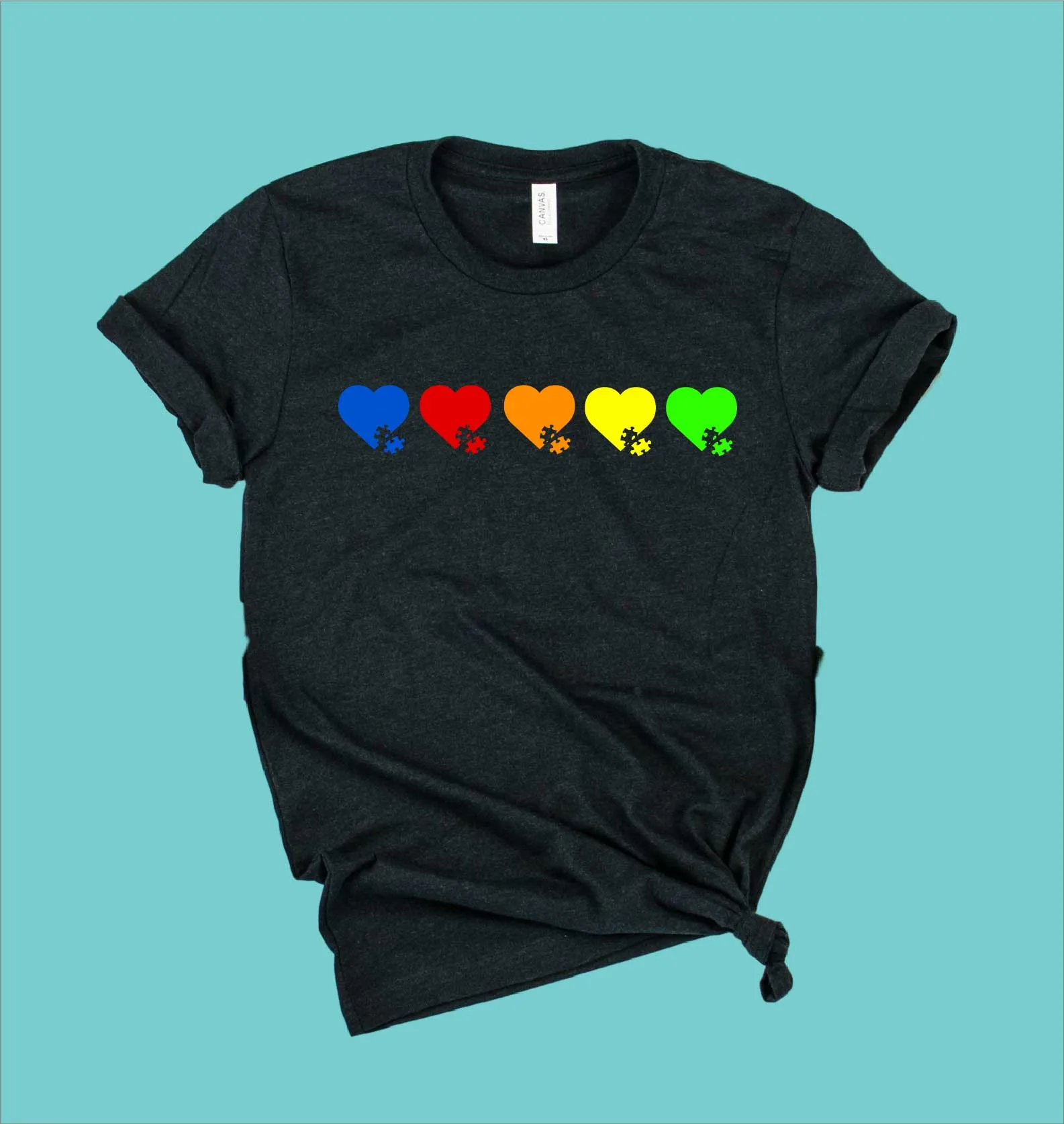 Autism Awareness Puzzle Shirt  | Unisex Crew