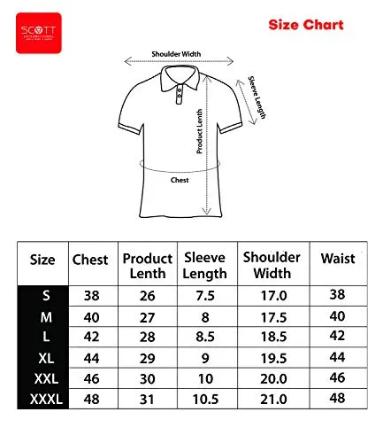 AWG ALL WEATHER GEAR Men's Regular Fit Polo T-Shirt (SS20-GPAWG-BL-XL_Black_X-Large)