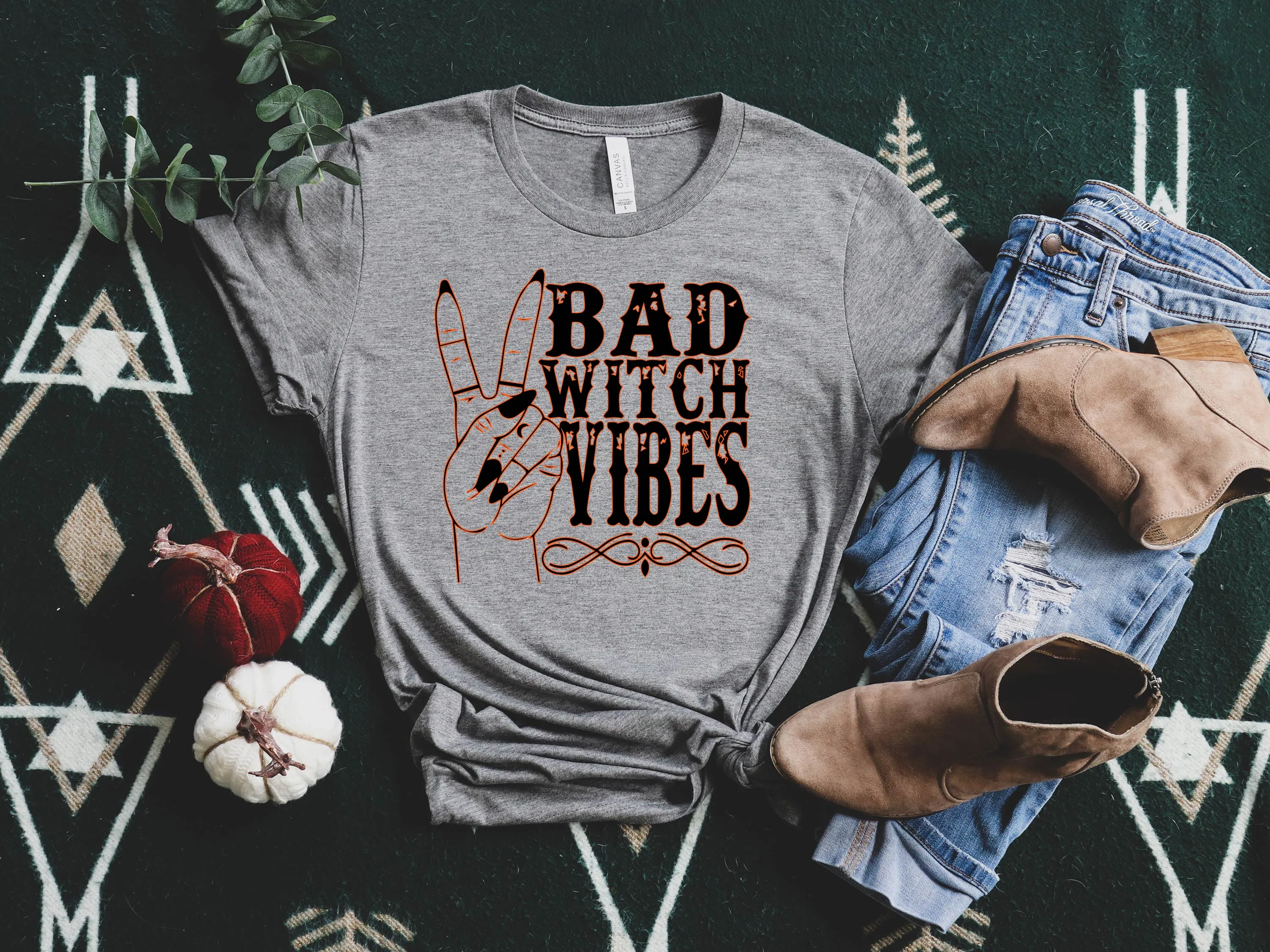 Bad Witch Vibes Shirt | Unisex Crew