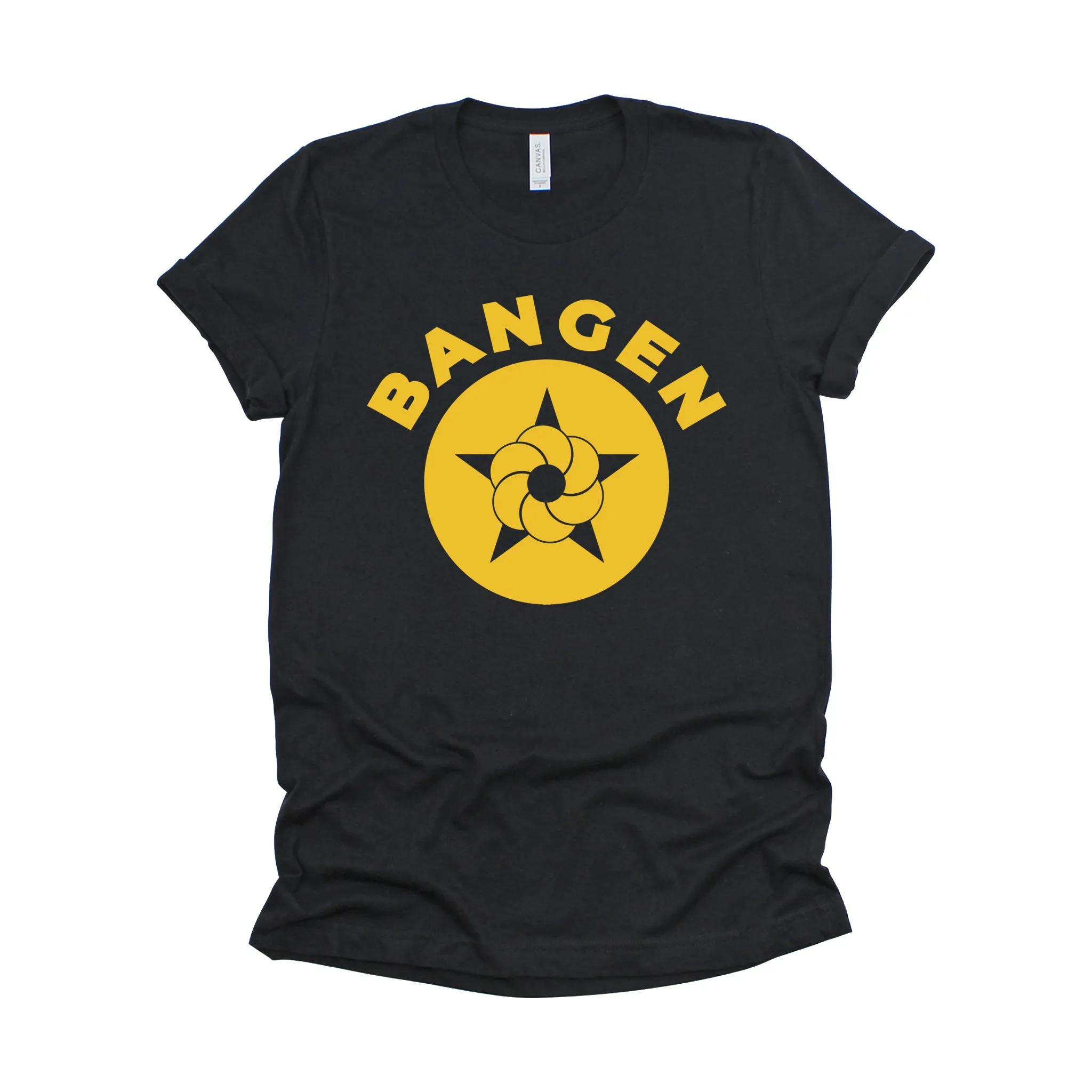 Bangen Ninja Short Sleeve Crewneck T-Shirt, Unisex Adult and Youth Sizes