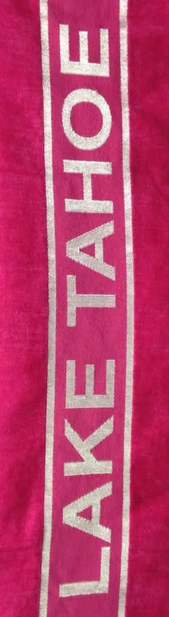 Beach and Boat Gear Beach Towel The Bear Lake Tahoe