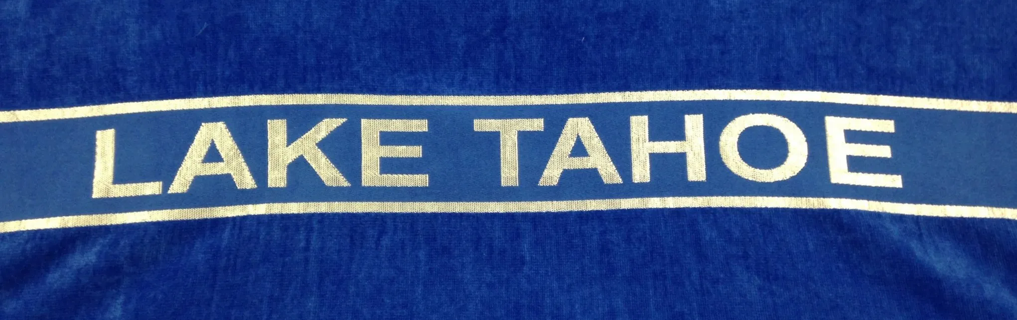 Beach and Boat Gear Beach Towel The Bear Lake Tahoe