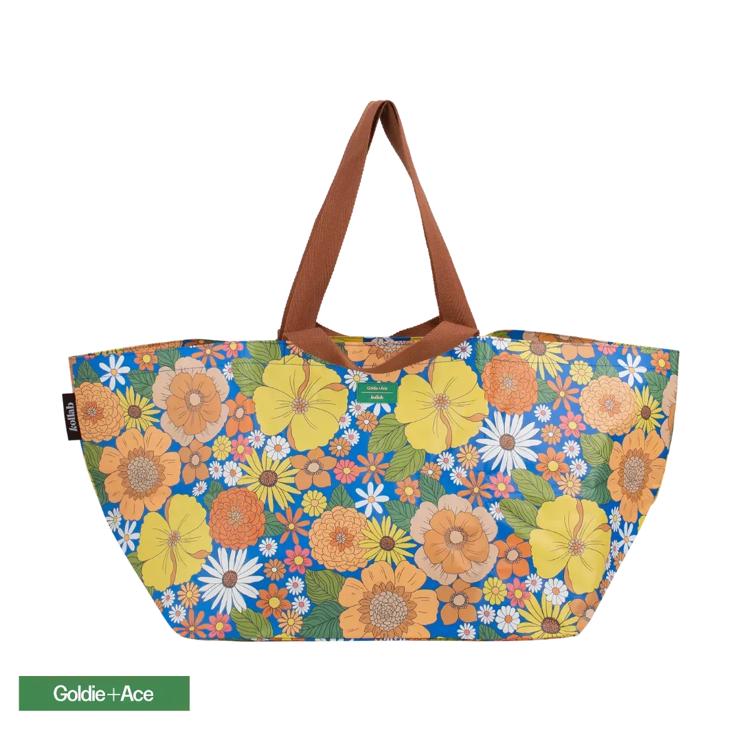 Beach Bag Goldie   Ace x Kollab Zoe Floral