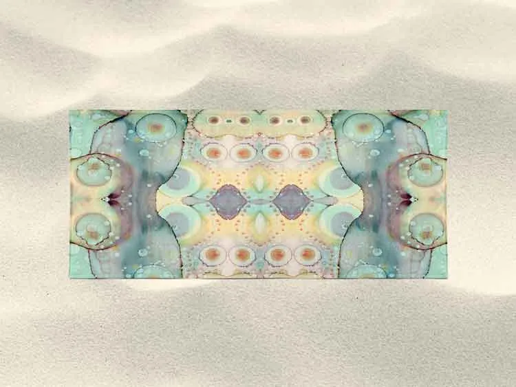 Beach / Bath Towel 'Mermaid Tail 02'