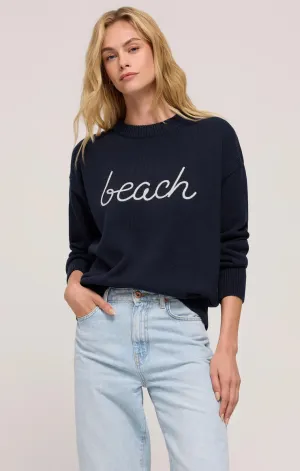 BEACH BOYFRIEND SWEATER - ECLIPSE