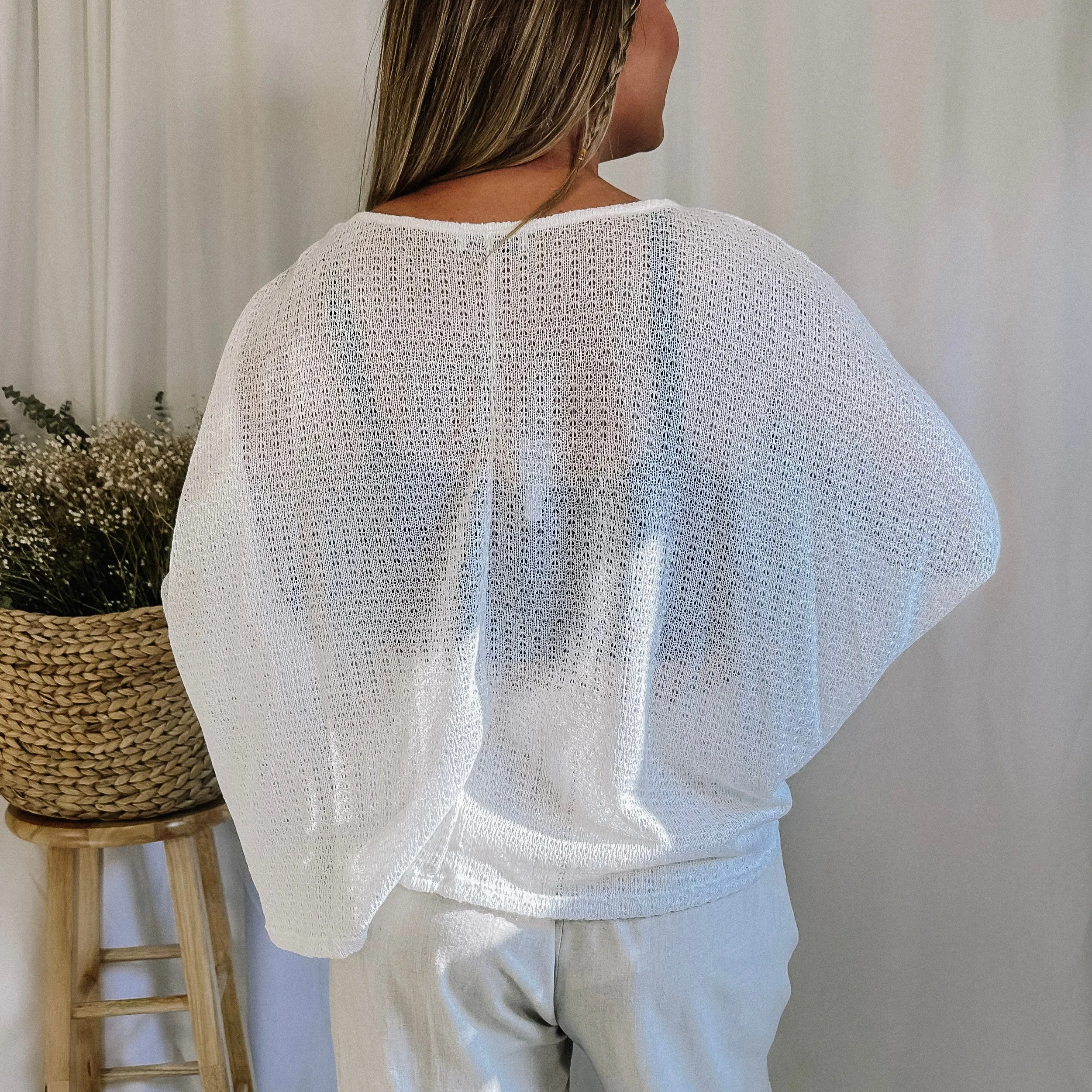 Beach Breeze Sheer Top - LAST ONE