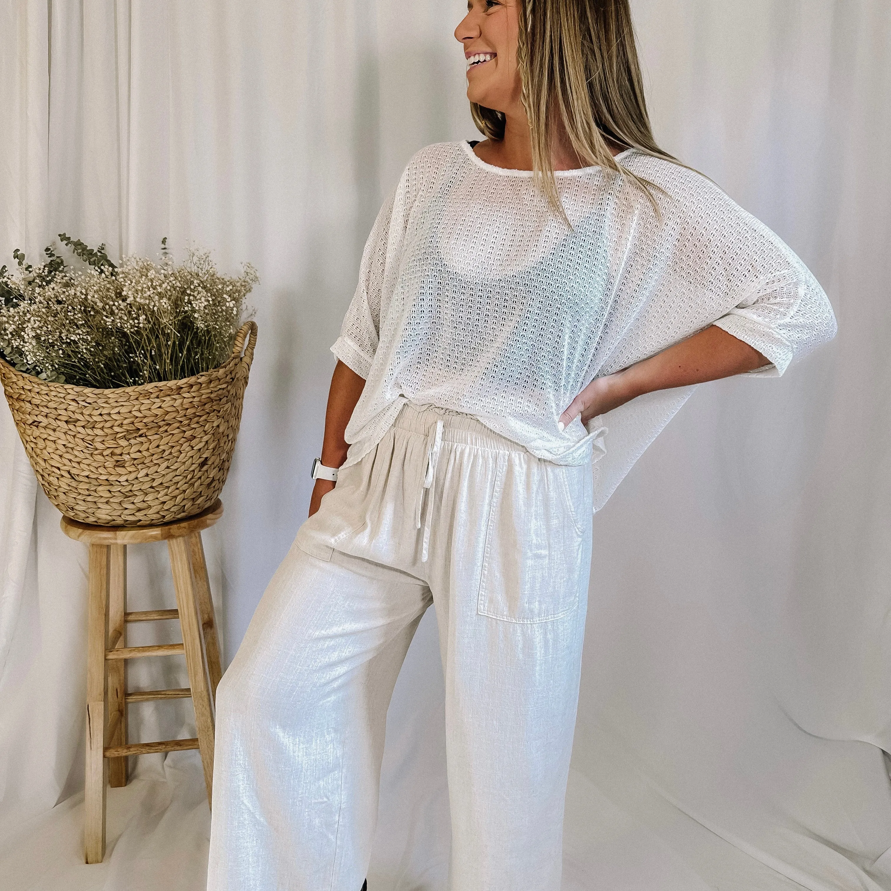 Beach Breeze Sheer Top - LAST ONE