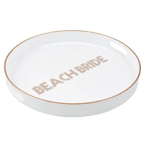 Beach Bride Bar Tray