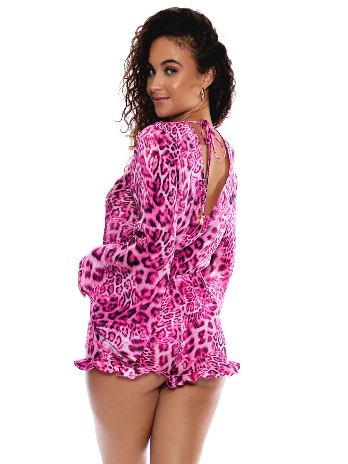 Bell Sleeve Romper ::RET