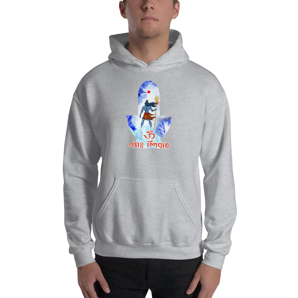 Bengali Unisex Heavy Blend Hooded Sweatshirt - Om Namah Shivay-02