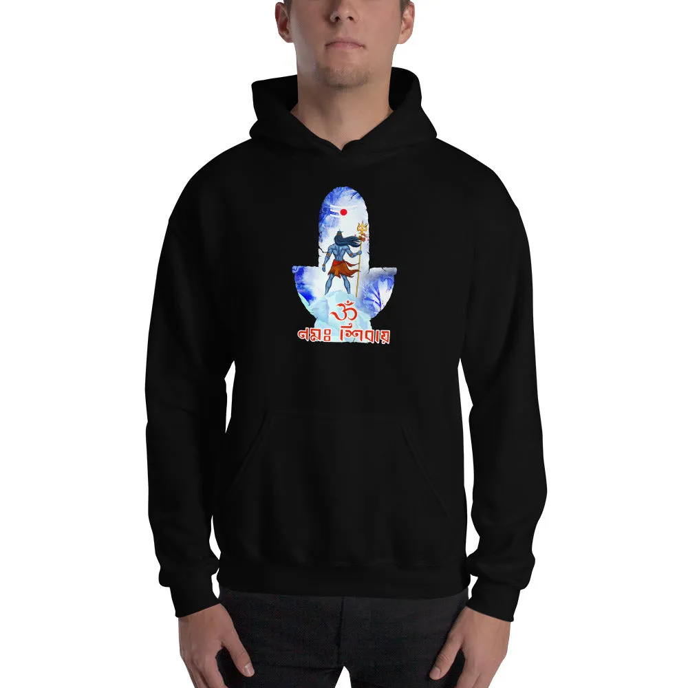 Bengali Unisex Heavy Blend Hooded Sweatshirt - Om Namah Shivay-02