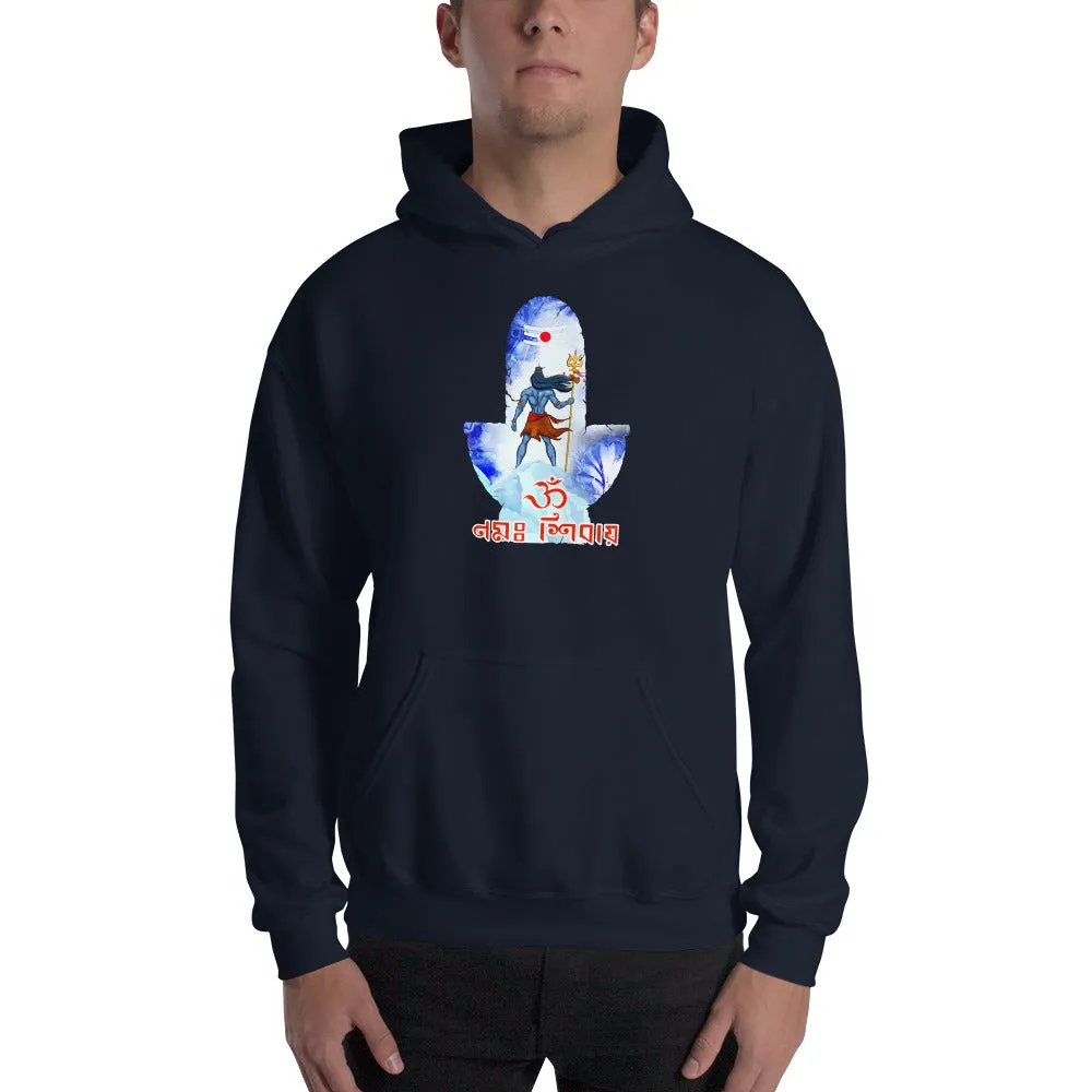 Bengali Unisex Heavy Blend Hooded Sweatshirt - Om Namah Shivay-02