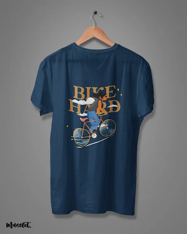 Bike hard printed t shirts