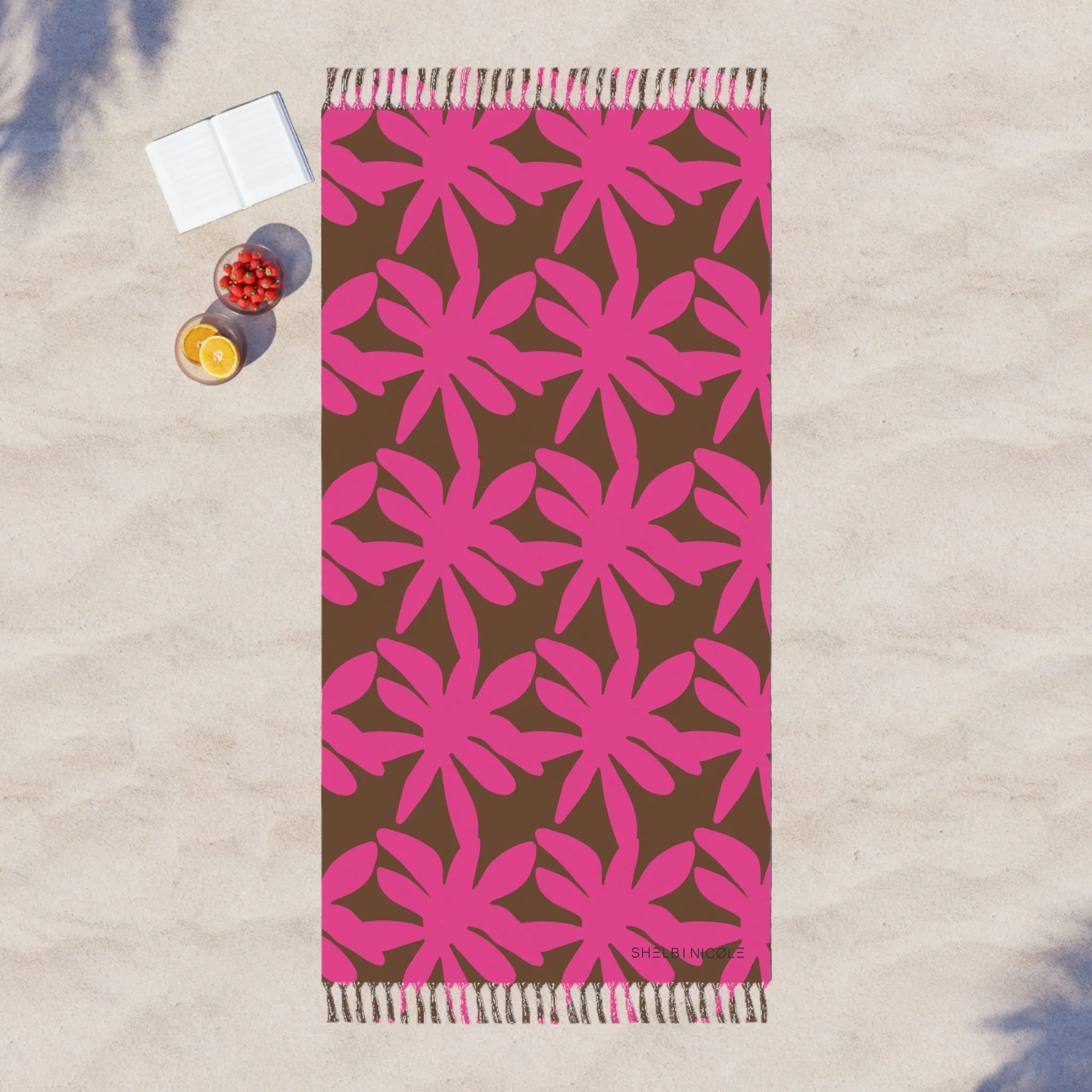 Brown Shelbi Nicole Boho Beach Towel