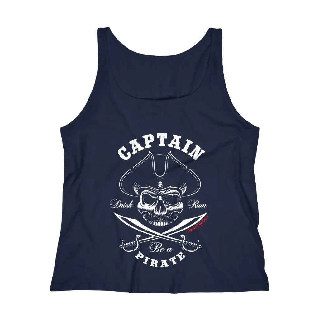 Captain Relaxed Racerback Tank