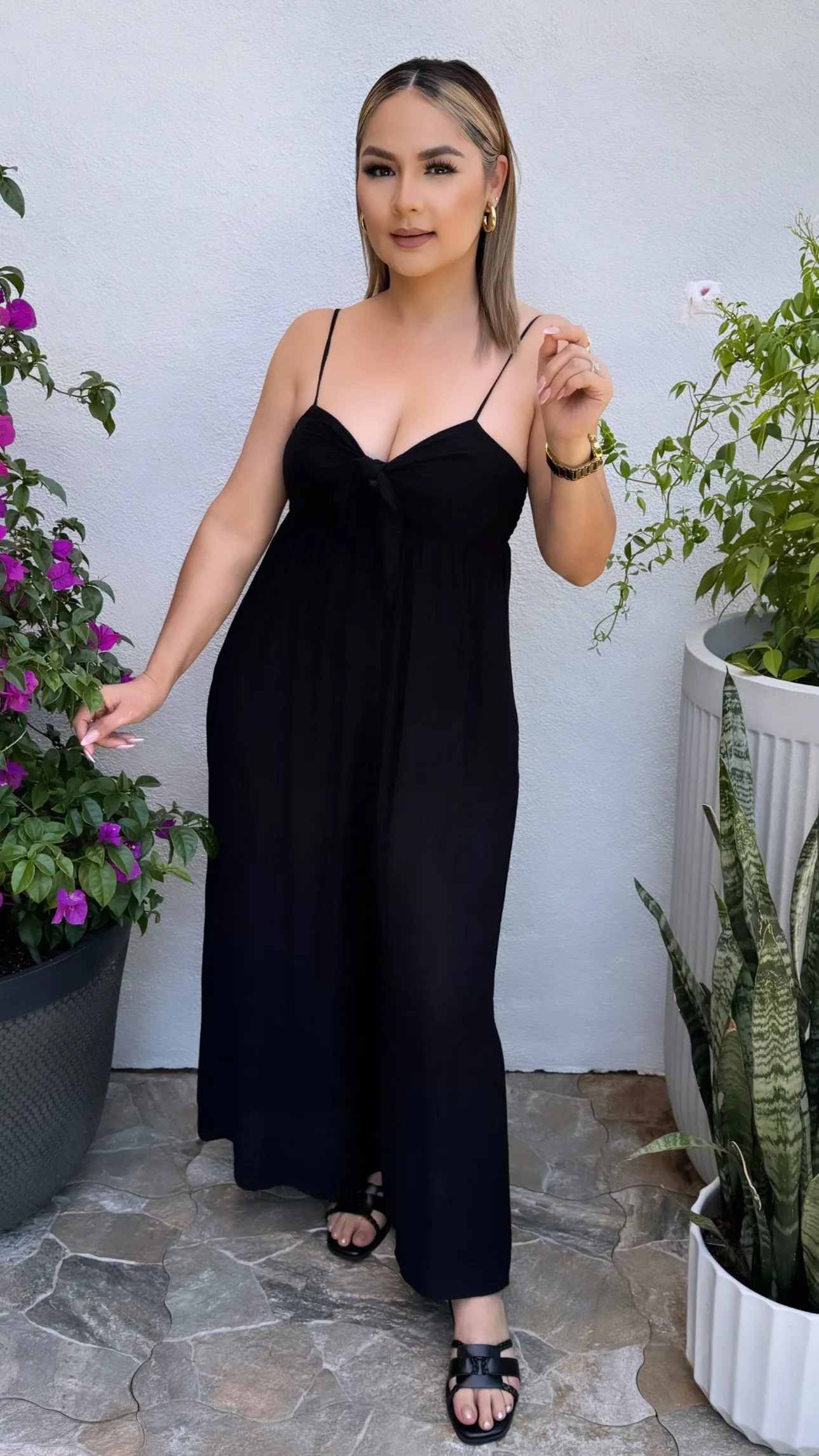 CARLY BLACK JUMPSUIT