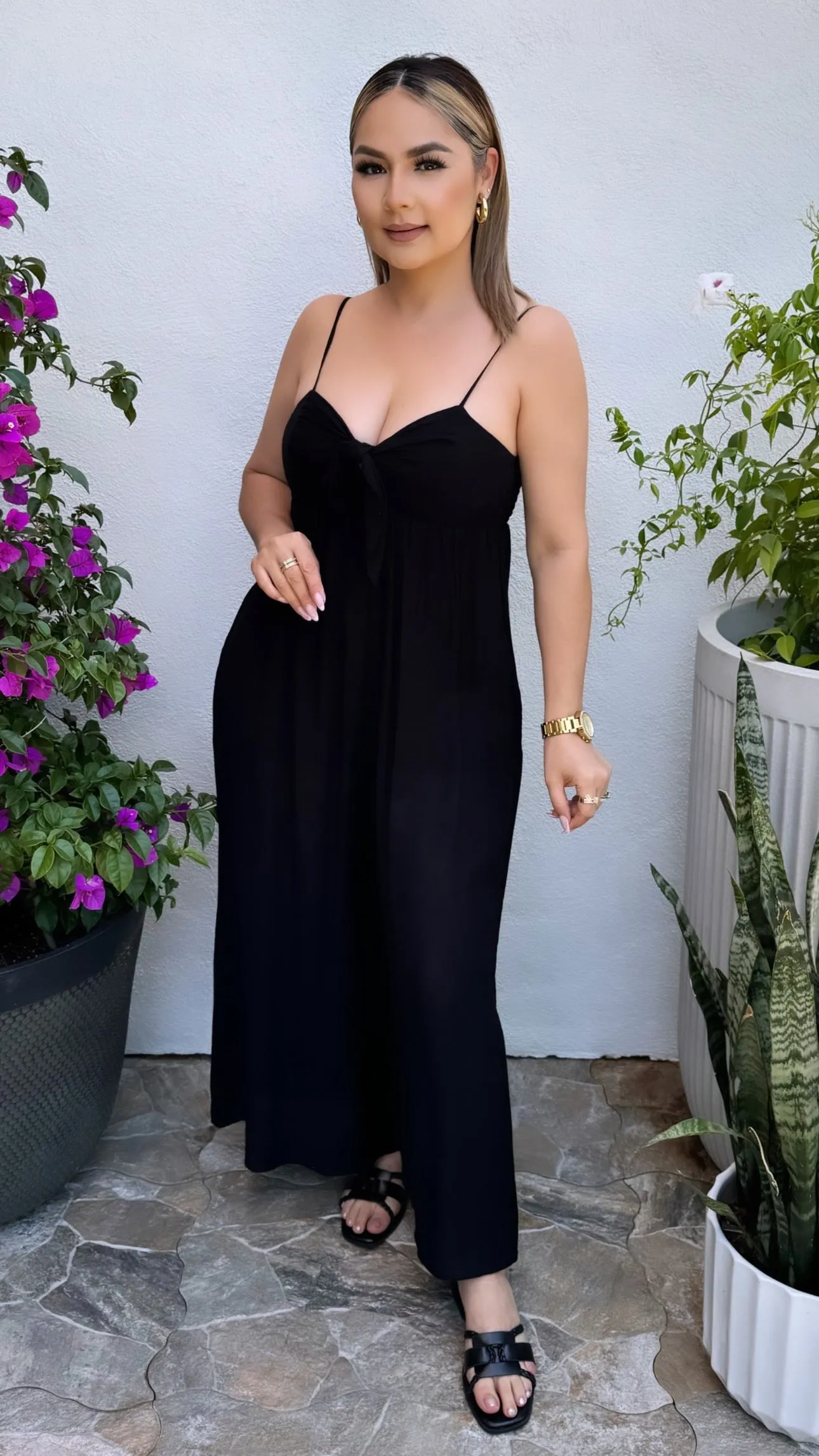 CARLY BLACK JUMPSUIT