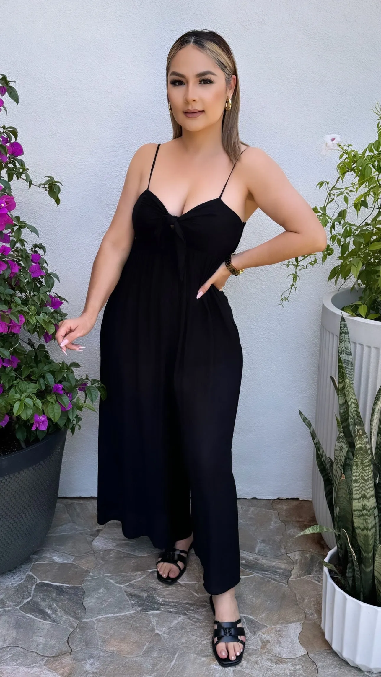 CARLY BLACK JUMPSUIT