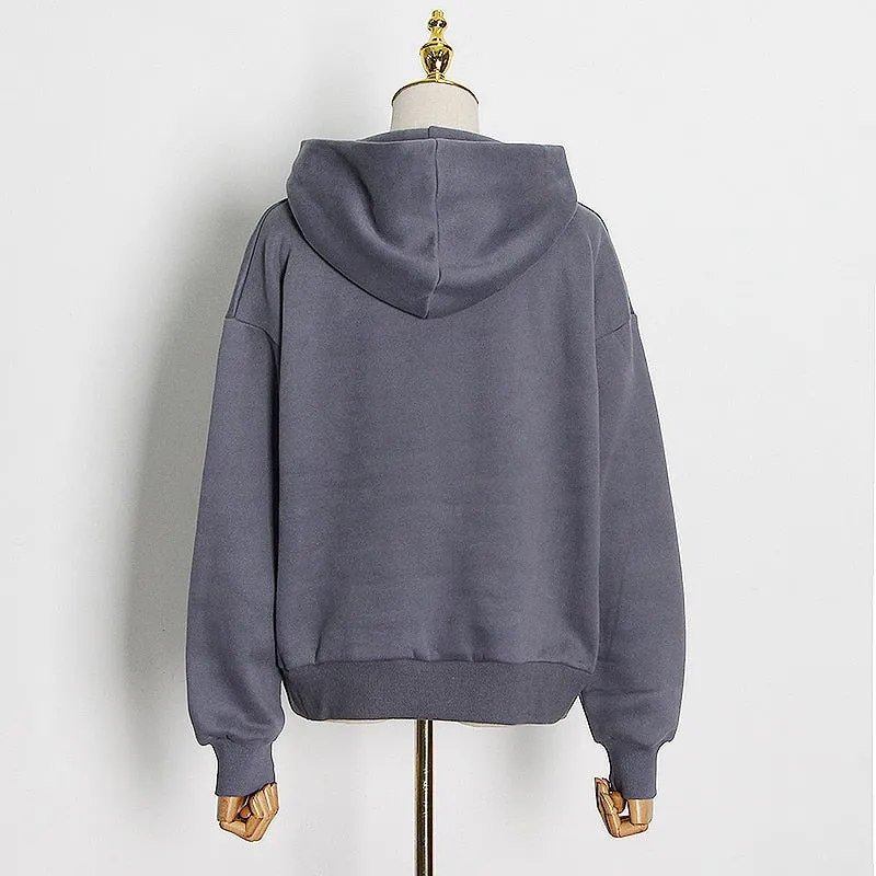 Casual Zip Me Up Sweatshirt
