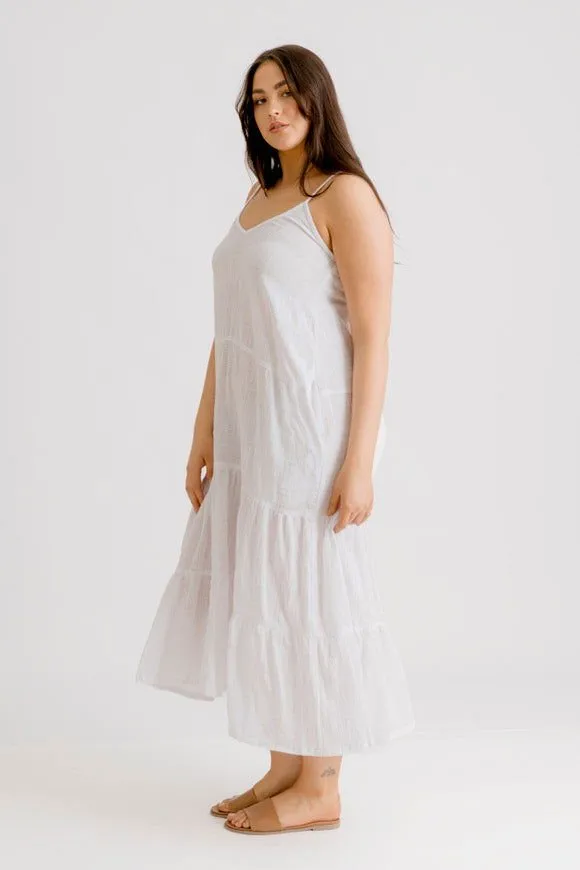 Clara Dress - White
