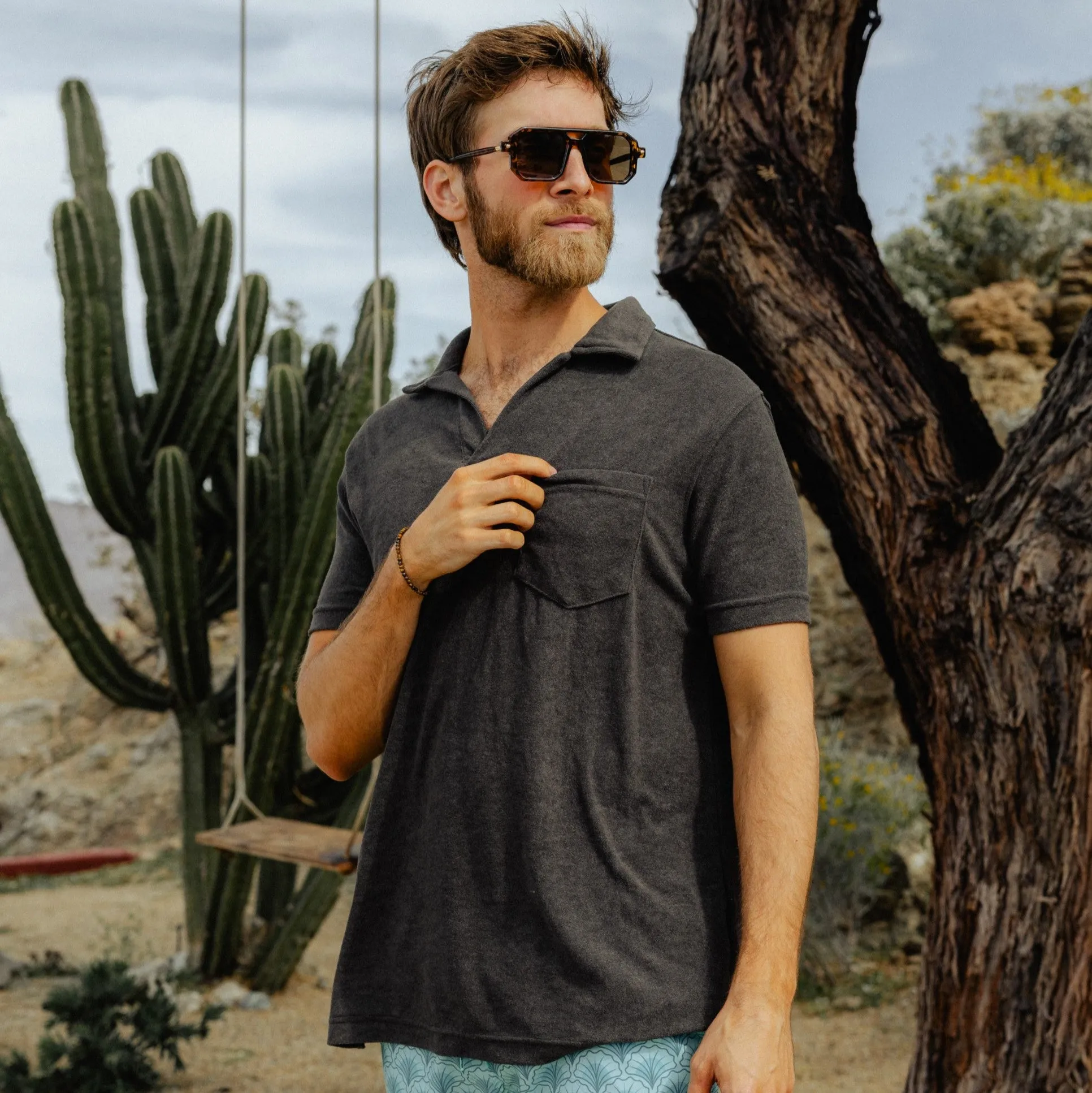 Coastal Terry Polo