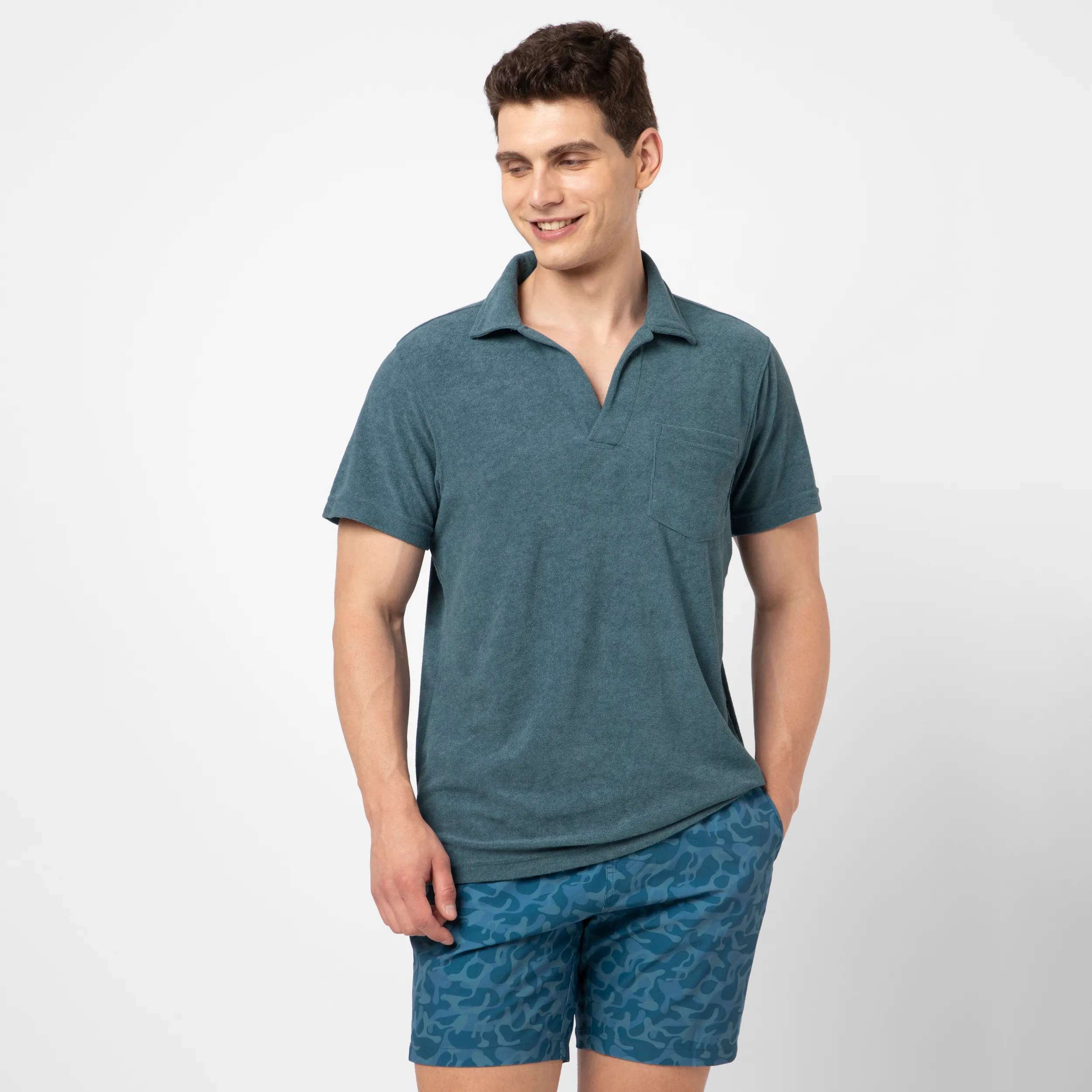 Coastal Terry Polo