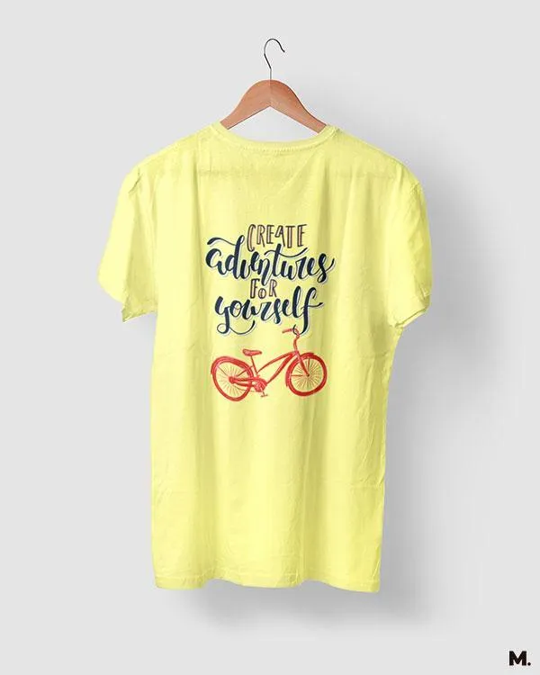 Create adventures printed t shirts