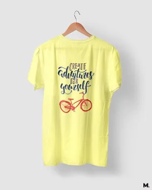 Create adventures printed t shirts
