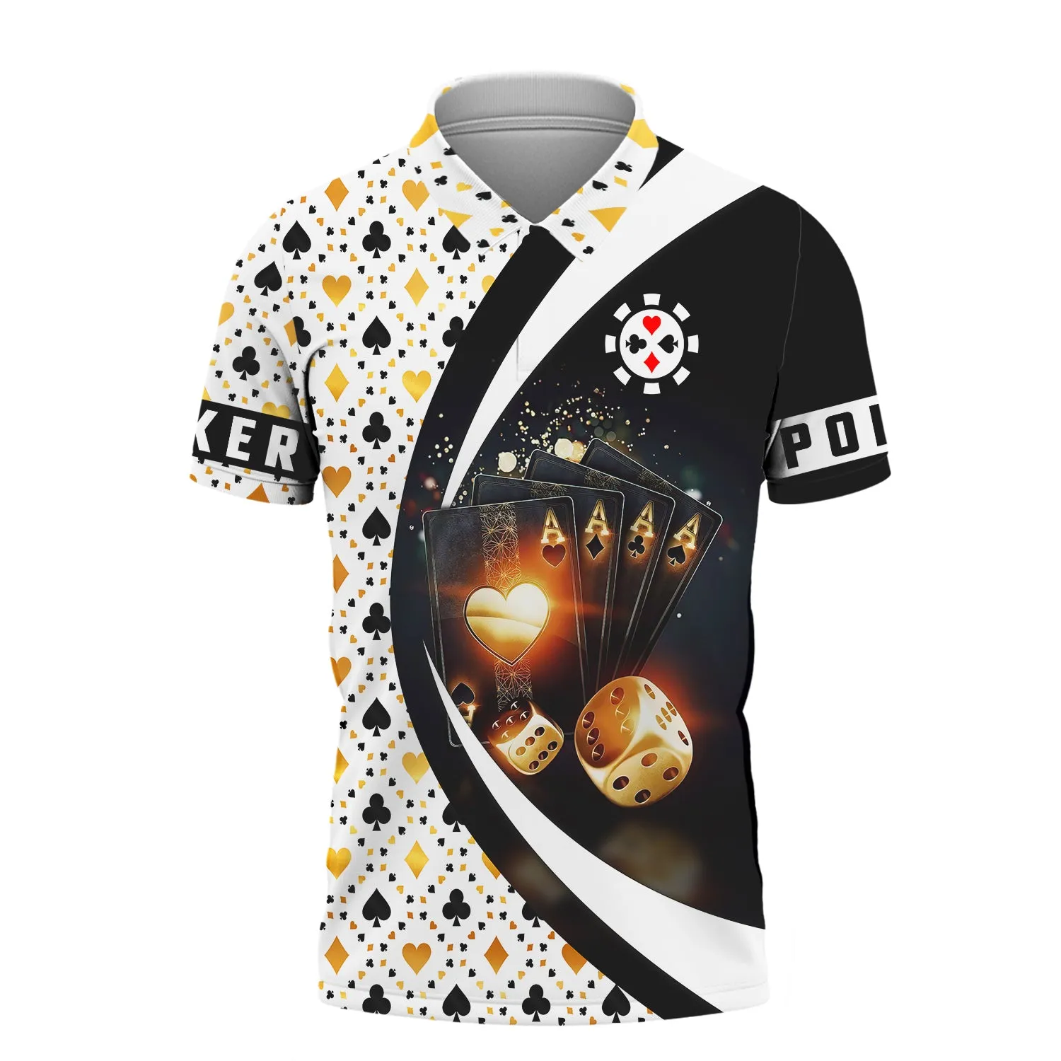 Custom 3D Poker Shirt For Him, Women Poker Hoodie, Poker Gift For Dad
