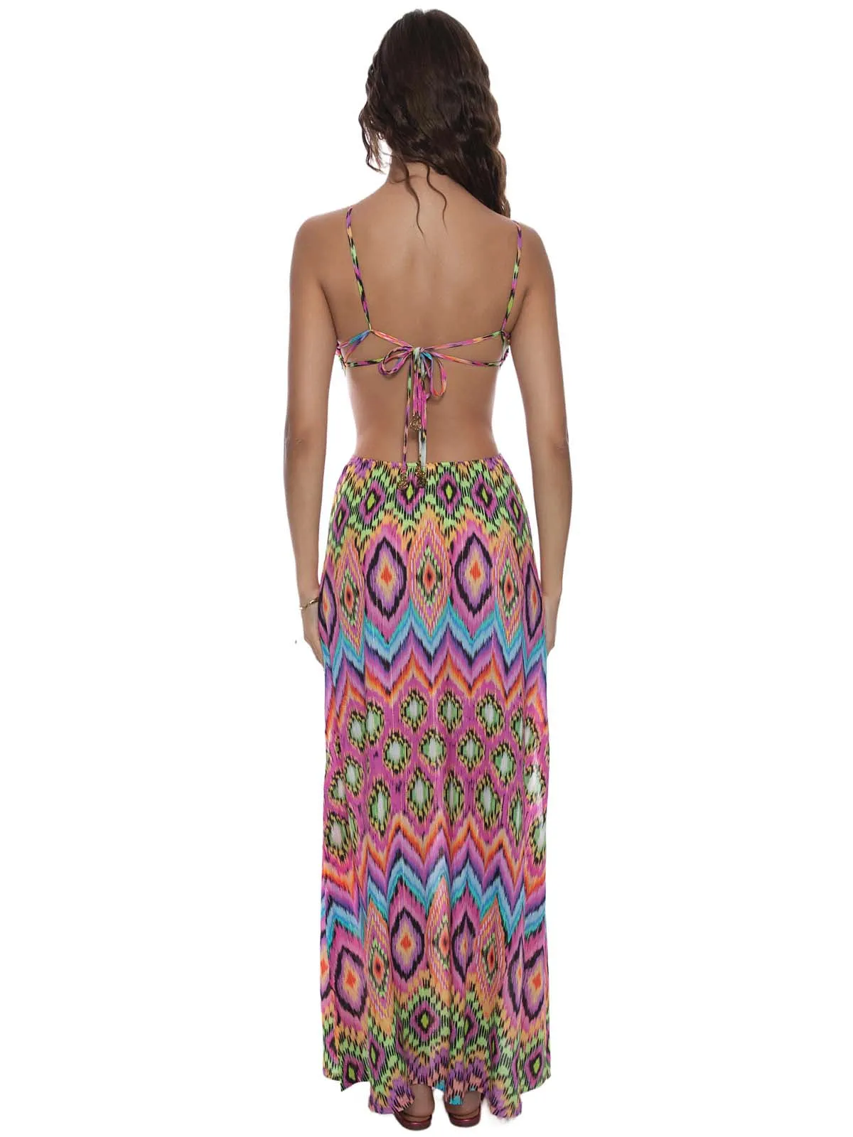 Cut Out Long Dress