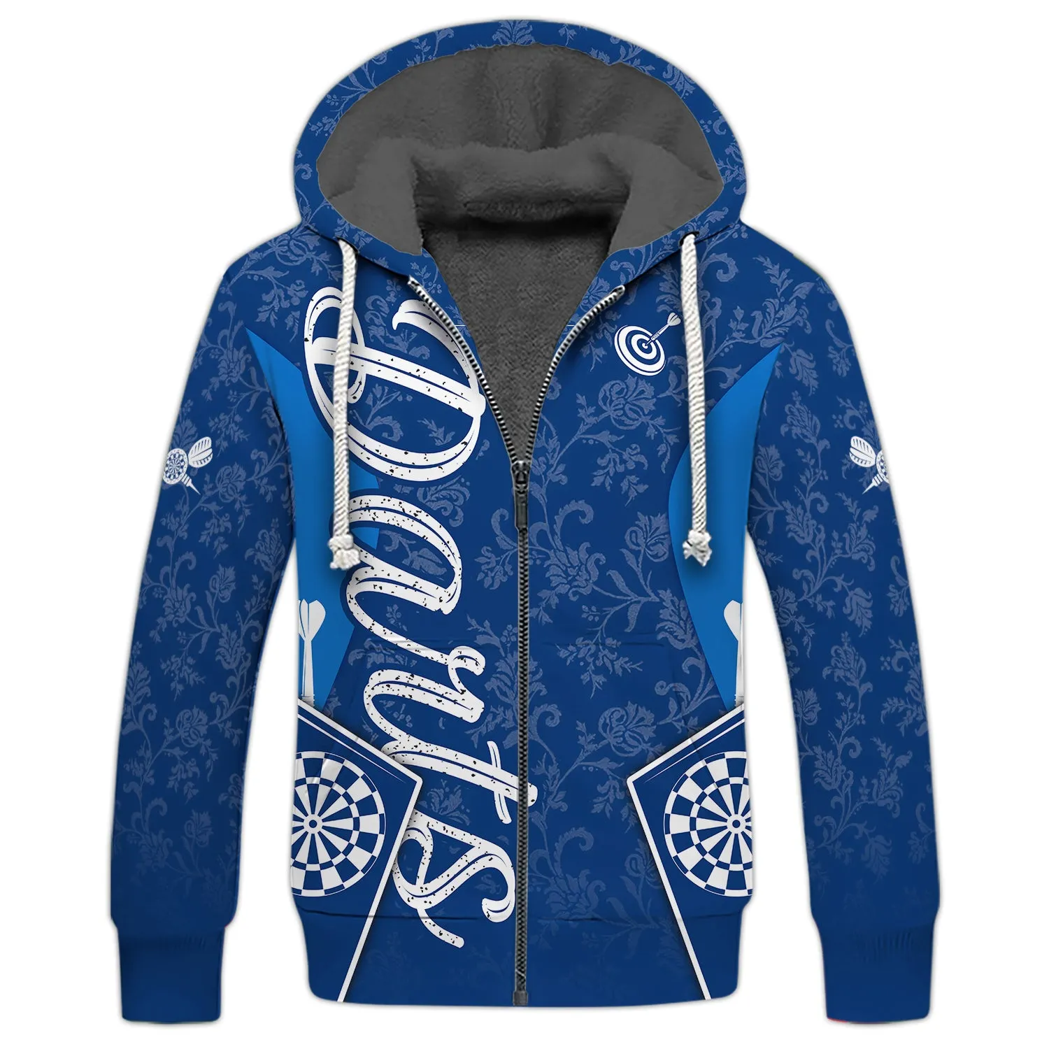 Darts Blue 3D Printed Shirts