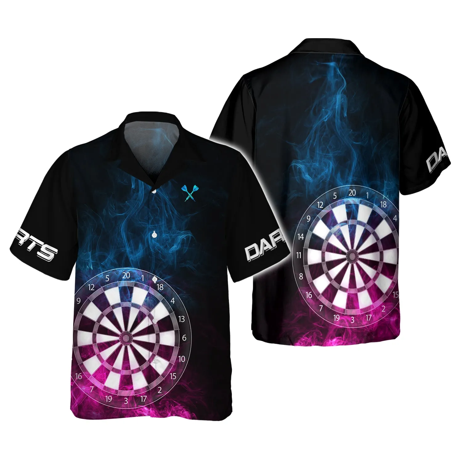 Darts Dark 3D Printed Shirts