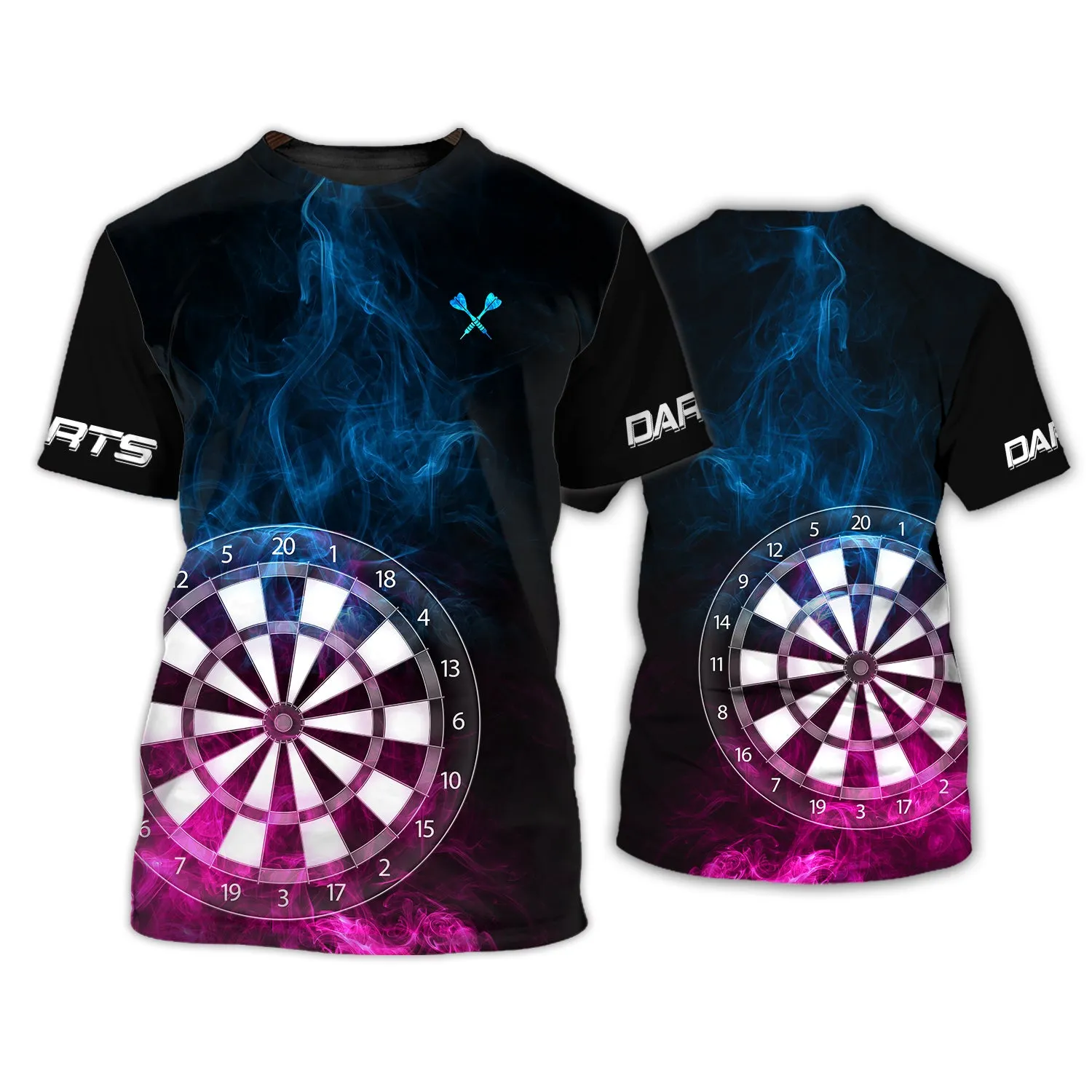 Darts Dark 3D Printed Shirts
