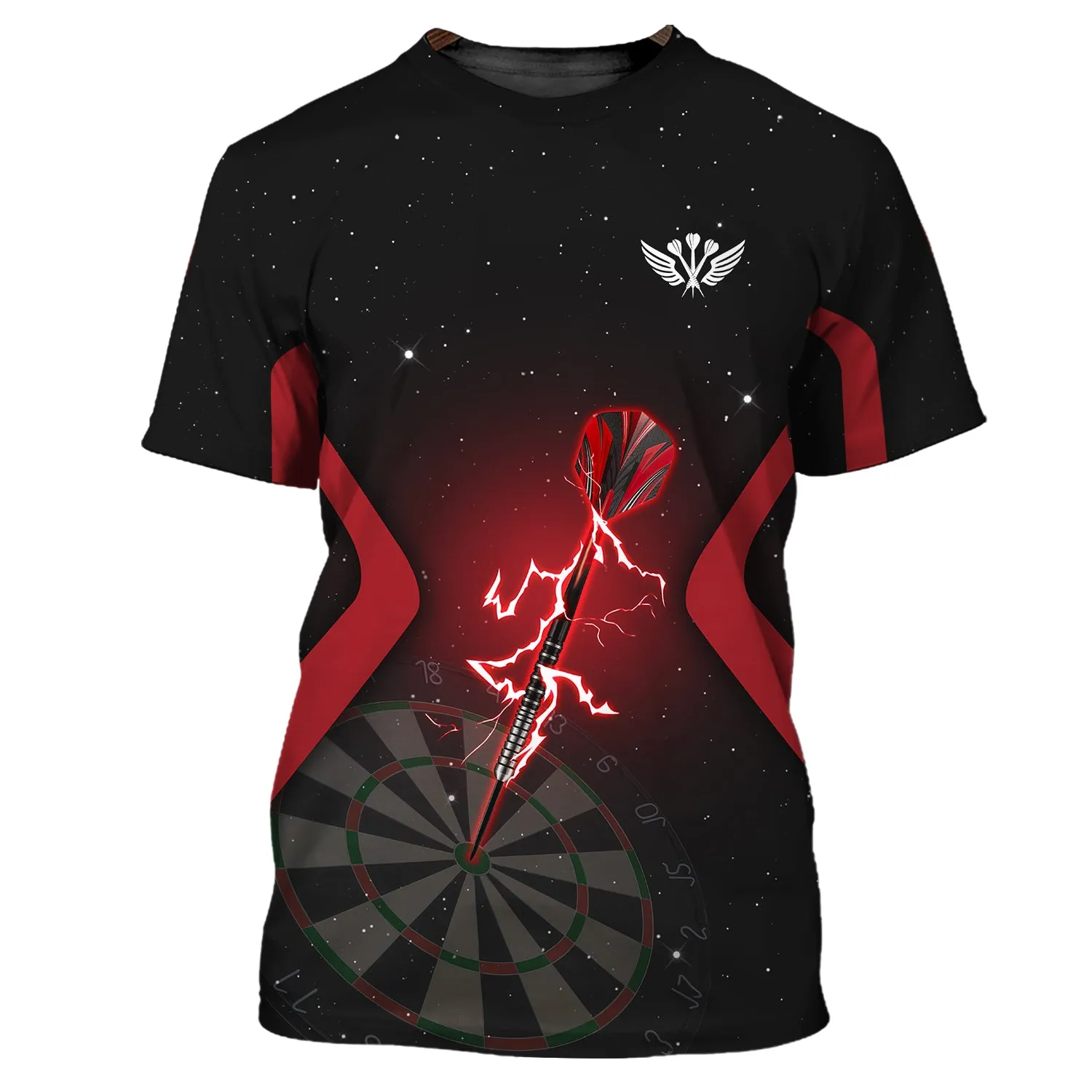 Darts Skeleton 3D Printed Shirts