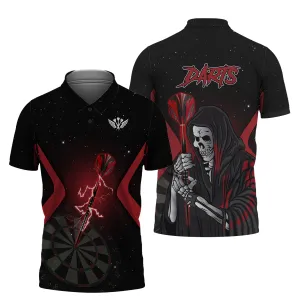 Darts Skeleton 3D Printed Shirts