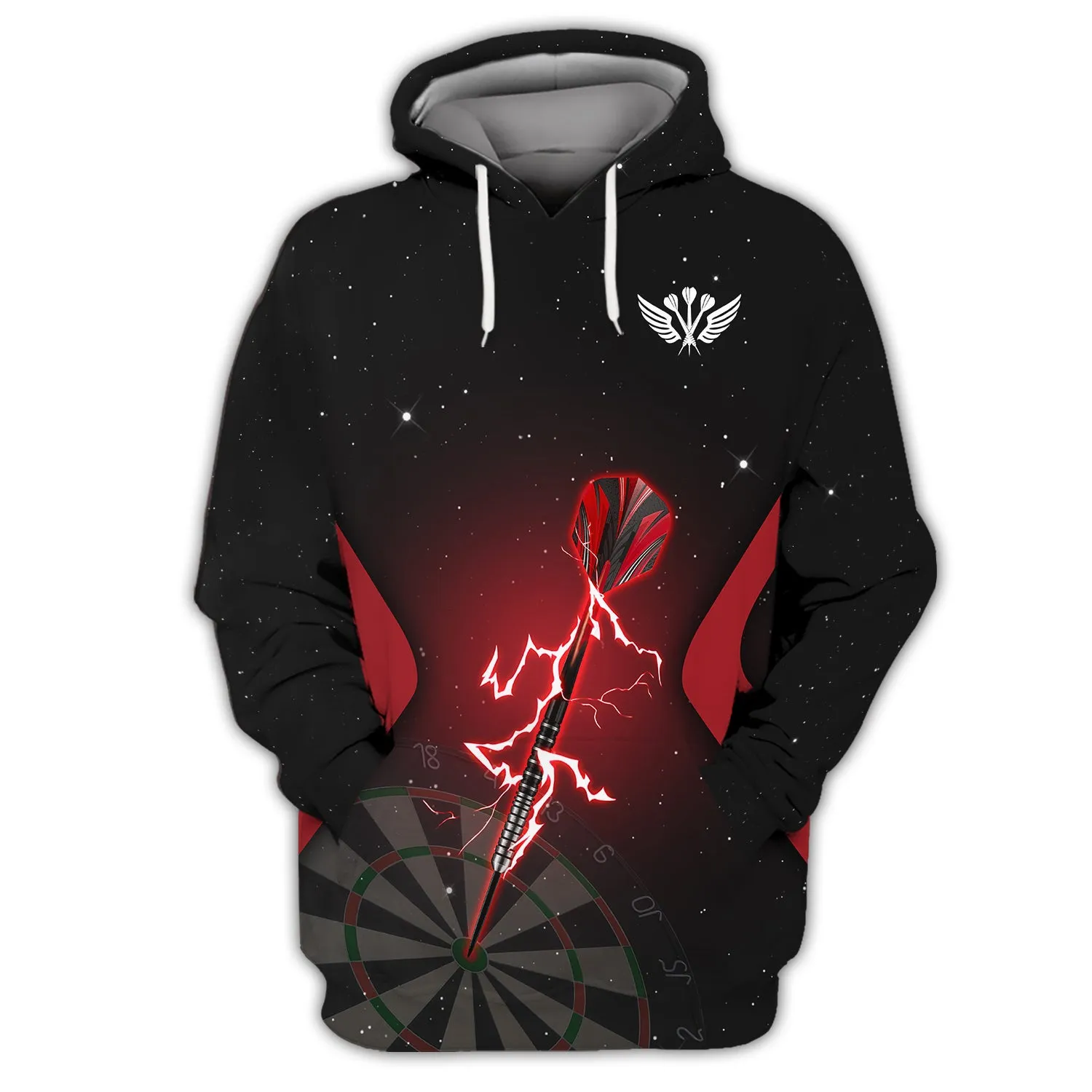 Darts Skeleton 3D Printed Shirts