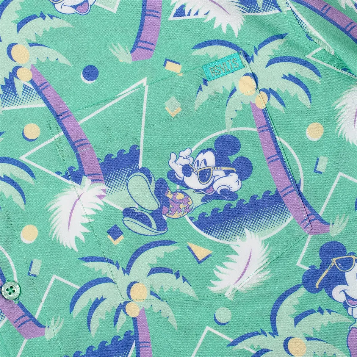 Disney "Cabana Mickey" – KUNUFLEX Short Sleeve Shirt