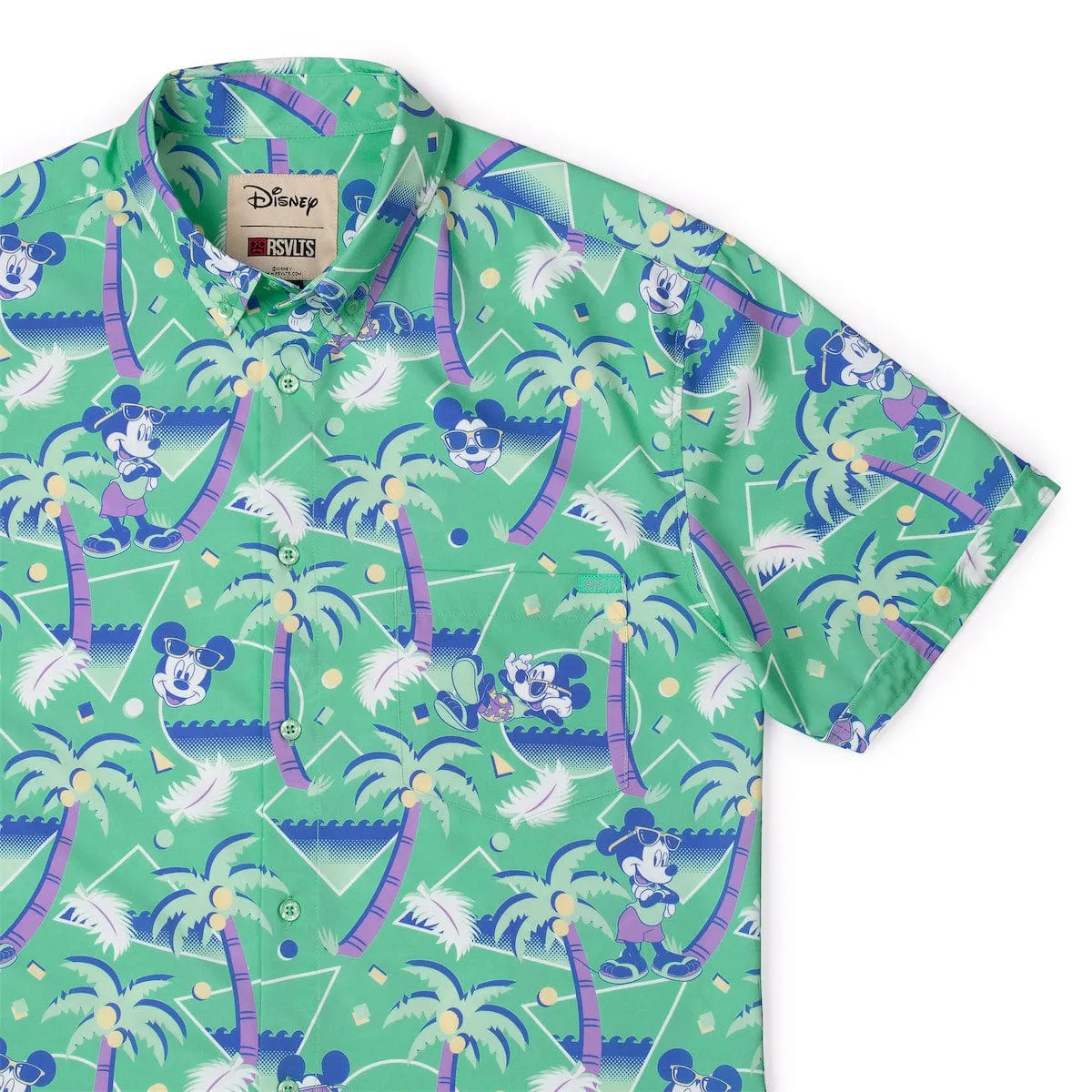 Disney "Cabana Mickey" – KUNUFLEX Short Sleeve Shirt
