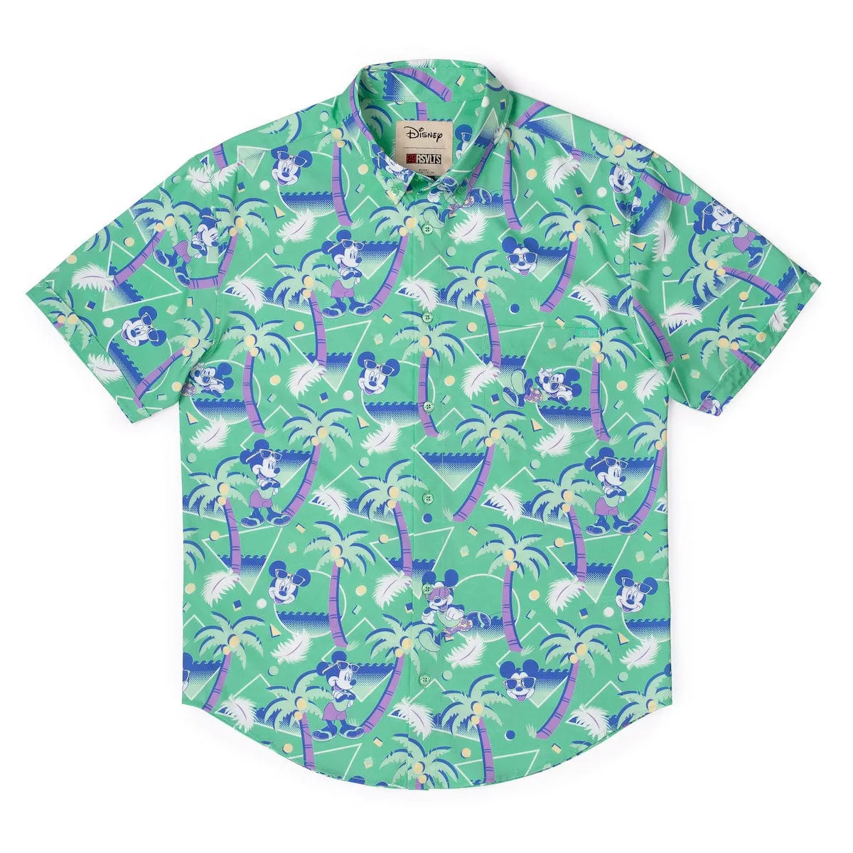 Disney "Cabana Mickey" – KUNUFLEX Short Sleeve Shirt