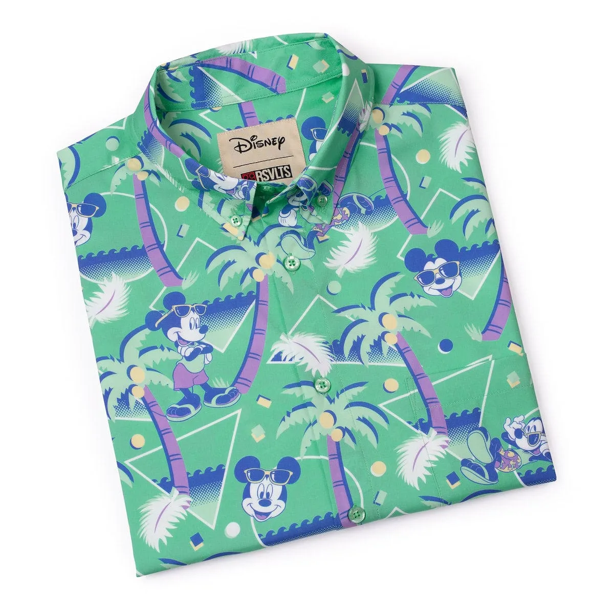 Disney "Cabana Mickey" – KUNUFLEX Short Sleeve Shirt