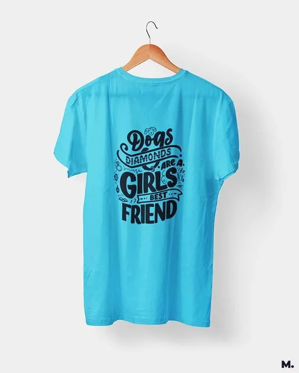 Dogs and diamonds printed t shirts